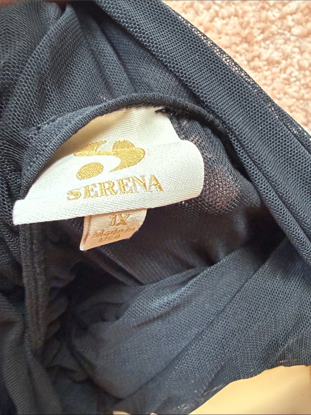 ♥️ NEW Serena Williams  Black Ruched Evening Dress - Picture 3 of 4